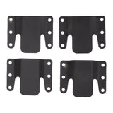 4 Sets Sofa Interlocking Universal Iron 0.5CM Aperture Sectional Couch Bracket for Home Dormitory