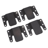 4 Sets Sofa Interlocking Universal Iron 0.5CM Aperture Sectional Couch Bracket for Home Dormitory