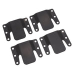 4 Sets Sofa Interlocking Universal Iron 0.5CM Aperture Sectional Couch Bracket for Home Dormitory