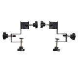 2 PCS Cabinet Drawer Installation Clamps Left Right Side Drawer Jig Rocker Arm Cabinet Front Drawer Woodworking Clamps Black