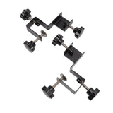 2 PCS Cabinet Drawer Installation Clamps Left Right Side Drawer Jig Rocker Arm Cabinet Front Drawer Woodworking Clamps Black