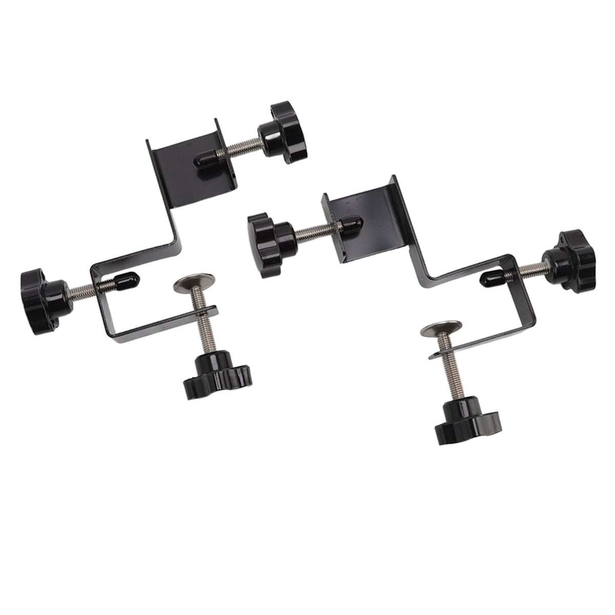 2 PCS Cabinet Drawer Installation Clamps Left Right Side Drawer Jig Rocker Arm Cabinet Front Drawer Woodworking Clamps Black