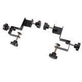 2 PCS Cabinet Drawer Installation Clamps Left Right Side Drawer Jig Rocker Arm Cabinet Front Drawer Woodworking Clamps Black