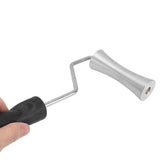 Bubble Paddle Tool Concave Aluminium Alloy Plastics Fiberglass Roller for Defoaming Home Diameter 90mm - Extra Image