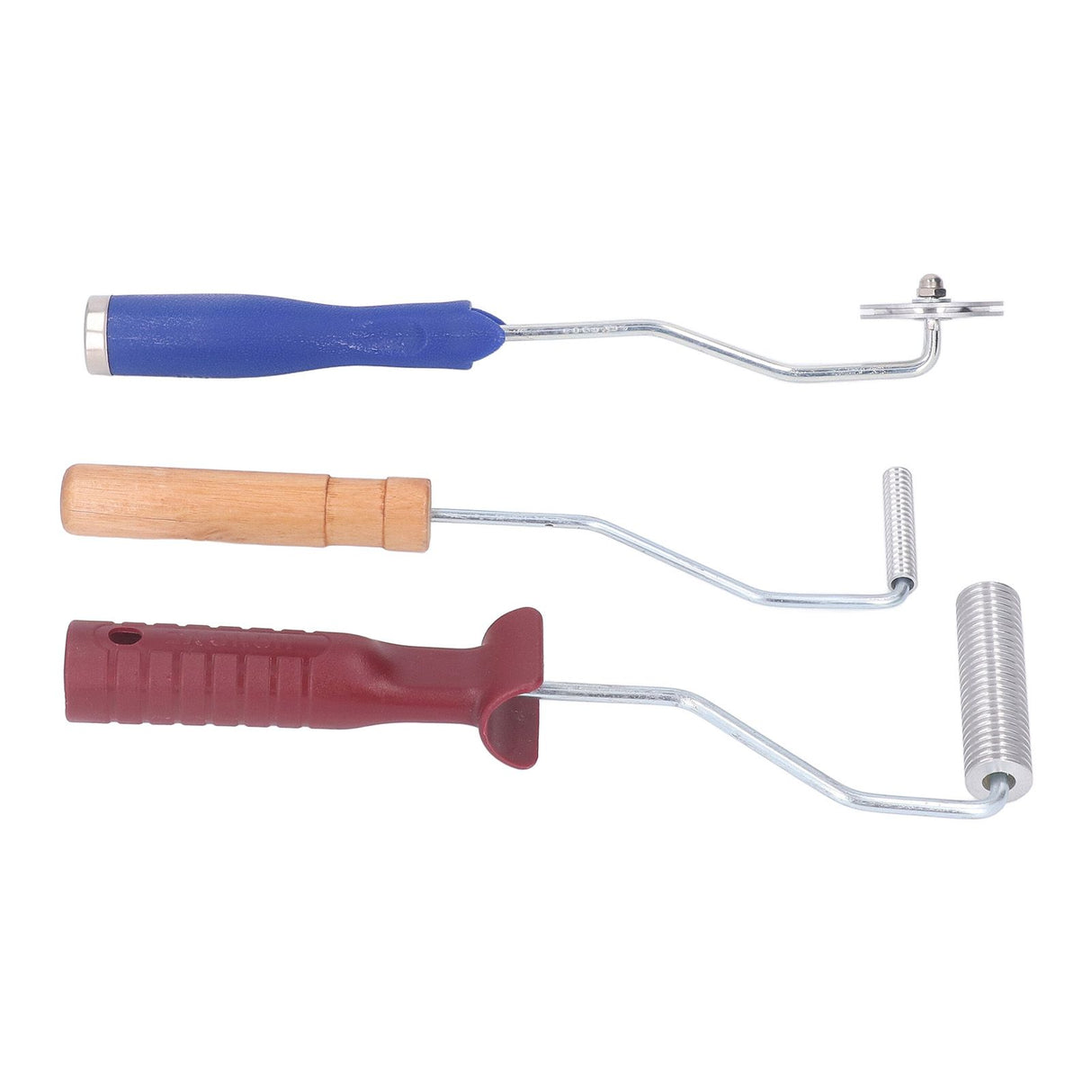 3Pcs Fiberglass Roller Tools Kit Aluminum Alloy Fiberglass Resin Laminating Bubble Roller Set for Tub Shower Bathtub Boat Repair