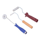 3Pcs Fiberglass Roller Tools Kit Aluminum Alloy Fiberglass Resin Laminating Bubble Roller Set for Tub Shower Bathtub Boat Repair