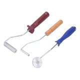 3Pcs Fiberglass Roller Tools Kit Aluminum Alloy Fiberglass Resin Laminating Bubble Roller Set for Tub Shower Bathtub Boat Repair
