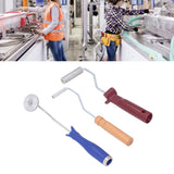 3Pcs Fiberglass Roller Tools Kit Aluminum Alloy Fiberglass Resin Laminating Bubble Roller Set for Tub Shower Bathtub Boat Repair