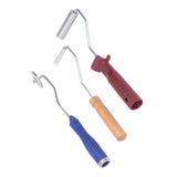 3Pcs Fiberglass Roller Tools Kit Aluminum Alloy Fiberglass Resin Laminating Bubble Roller Set for Tub Shower Bathtub Boat Repair - Extra Image