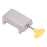 Window Locks Security Moveable Sliding Door Window Lock with 2 Keys for Child Safety Home and Office - Front View