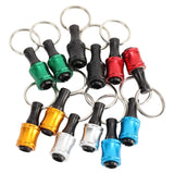 Hex Shank Keychain Screwdriver Bit Holder Quick Release Screwdriver Drill Bit Holder Set