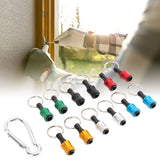 Hex Shank Keychain Screwdriver Bit Holder Quick Release Screwdriver Drill Bit Holder Set