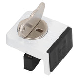 Window Limit Lock Professional Safety Prevents Theft Window Slider Limit Lock with Key for Home Office School - Front View