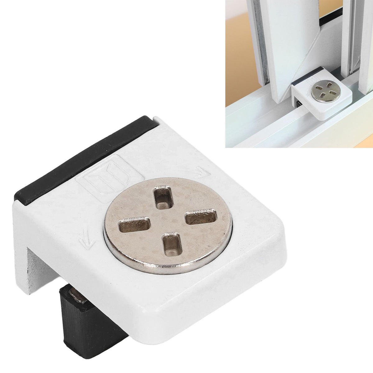 Window Limit Lock Professional Safety Prevents Theft Window Slider Limit Lock with Key for Home Office School