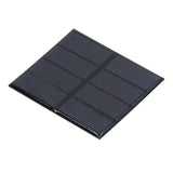 0.6W 2V Micro Solar Panel Cell Polysilicon Solar Epoxy Cell Plate DIY Solar Battery Charger Module - Side View