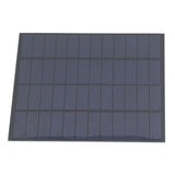 Mini Polysilicon Solar Panel 12V 3W Small Cell Module Charger Outdoor Portable DIY Solar Panel - Front View