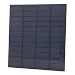 Mini Polysilicon Solar Panel 12V 3W Small Cell Module Charger Outdoor Portable DIY Solar Panel