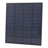 Mini Polysilicon Solar Panel 12V 3W Small Cell Module Charger Outdoor Portable DIY Solar Panel - Side View