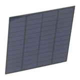 Mini Polysilicon Solar Panel 12V 3W Small Cell Module Charger Outdoor Portable DIY Solar Panel - Low Angle