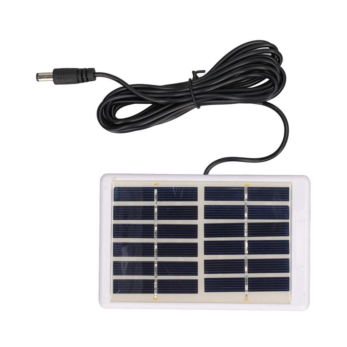 Solar Panel 1.2W 6V 9V Lightweight Portable Polysilicon Crystals DC Interface Solar Charger Panel for Water Pumps