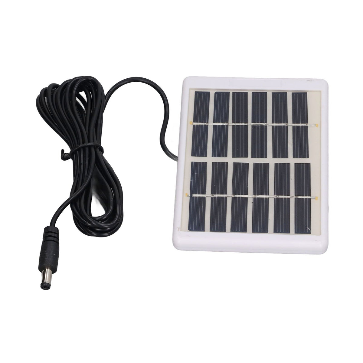 Solar Panel 1.2W 6V 9V Lightweight Portable Polysilicon Crystals DC Interface Solar Charger Panel for Water Pumps