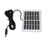Solar Panel 1.2W 6V 9V Lightweight Portable Polysilicon Crystals DC Interface Solar Charger Panel for Water Pumps