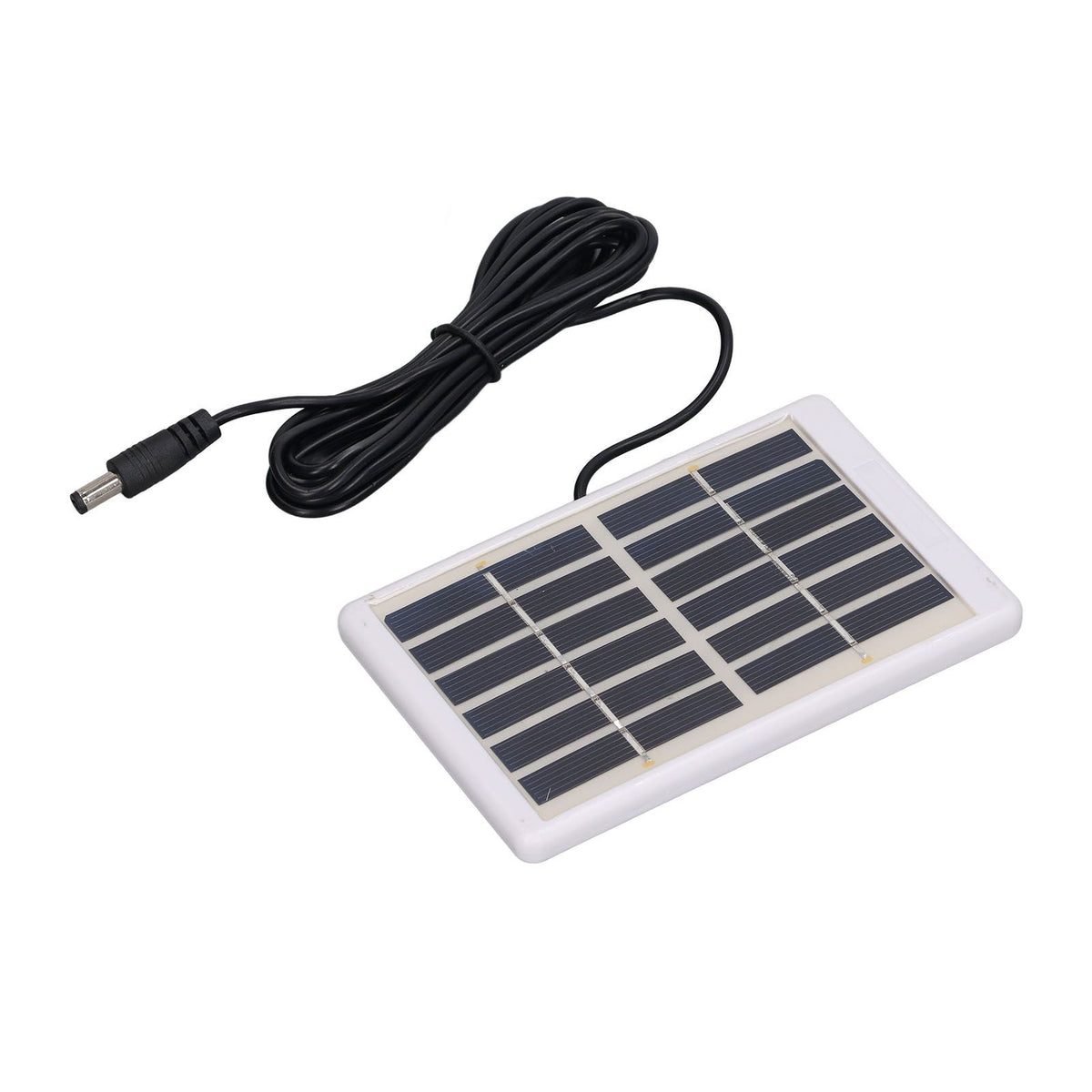 Solar Panel 1.2W 6V 9V Lightweight Portable Polysilicon Crystals DC Interface Solar Charger Panel for Water Pumps