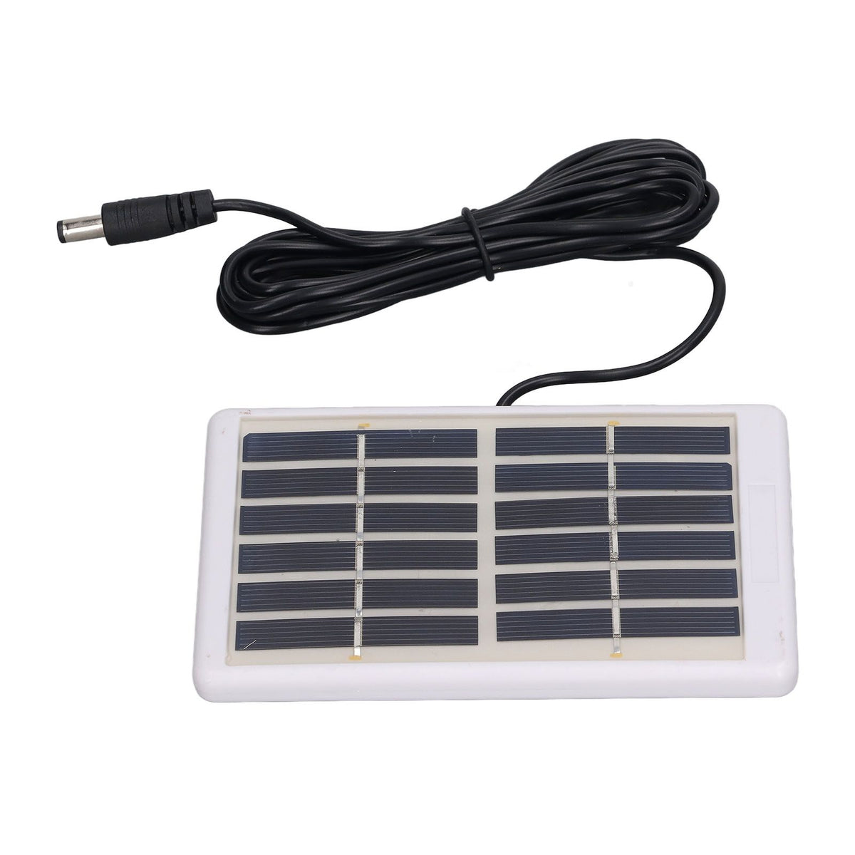 Solar Panel 1.2W 6V 9V Lightweight Portable Polysilicon Crystals DC Interface Solar Charger Panel for Water Pumps