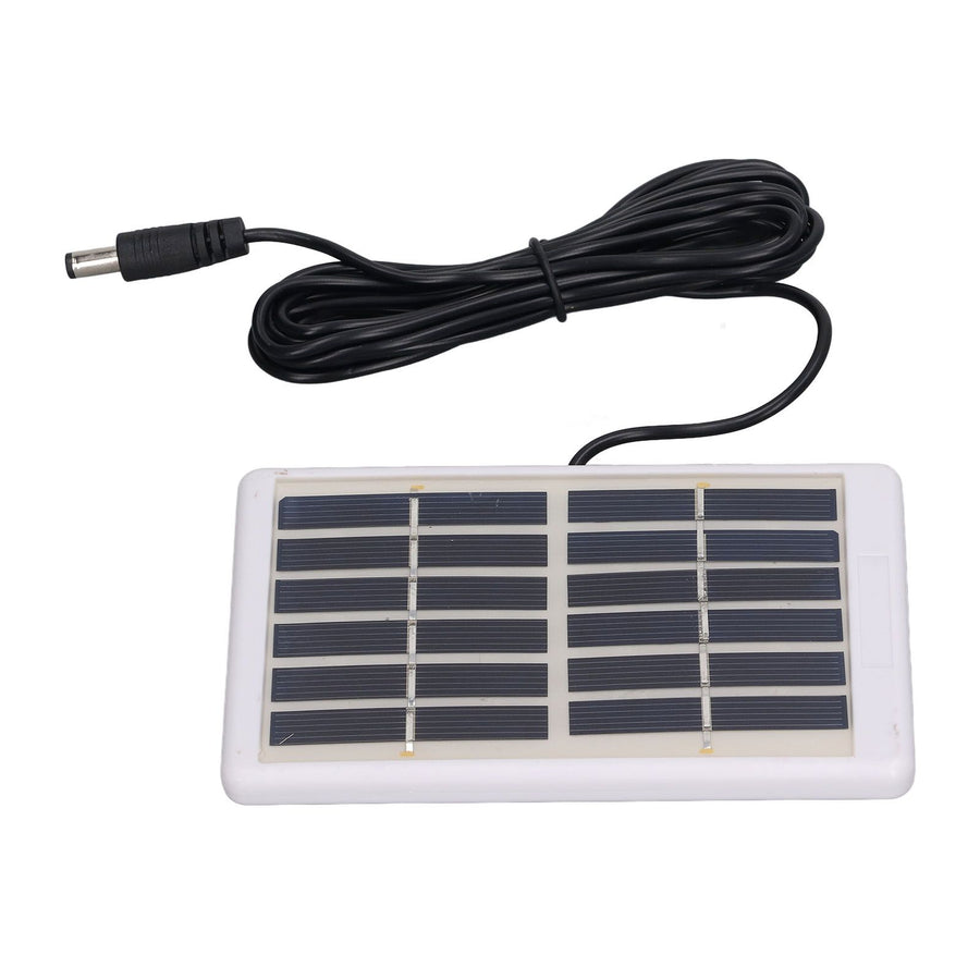 Solar Panel 1.2W 6V 9V Lightweight Portable Polysilicon Crystals DC Interface Solar Charger Panel for Water Pumps