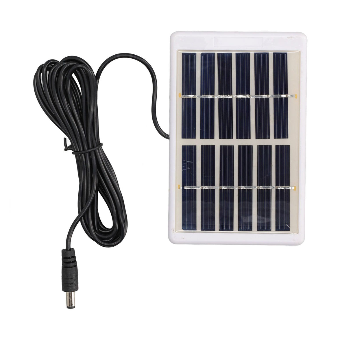 Solar Panel 1.2W 6V 9V Lightweight Portable Polysilicon Crystals DC Interface Solar Charger Panel for Water Pumps