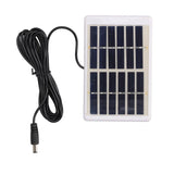 Solar Panel 1.2W 6V 9V Lightweight Portable Polysilicon Crystals DC Interface Solar Charger Panel for Water Pumps