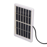 Solar Panel 1.2W 6V 9V Lightweight Portable Polysilicon Crystals DC Interface Solar Charger Panel for Water Pumps