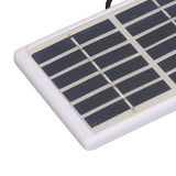 Solar Panel 1.2W 6V 9V Lightweight Portable Polysilicon Crystals DC Interface Solar Charger Panel for Water Pumps