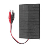 2W 12V Solar Panel High Conversion Efficiency Windproof Polysilicon Solar Panel Charger for Lights Radio