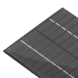 2W 12V Solar Panel High Conversion Efficiency Windproof Polysilicon Solar Panel Charger for Lights Radio - Extra Image