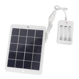 Solar Panel Battery Charger 3W 5V High Conversion Rate Efficient Output Portable Solar Cell for Outdoor Use
