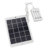 Solar Panel Battery Charger 3W 5V High Conversion Rate Efficient Output Portable Solar Cell for Outdoor Use