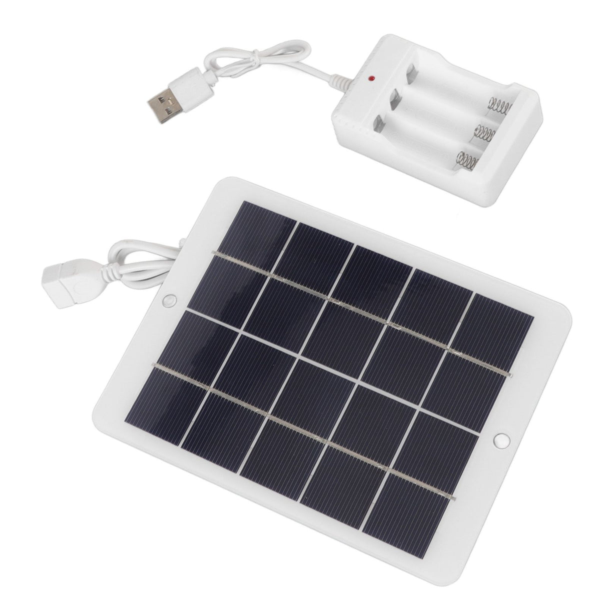 Solar Panel Battery Charger 3W 5V High Conversion Rate Efficient Output Portable Solar Cell for Outdoor Use
