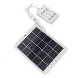 Solar Panel Battery Charger 3W 5V High Conversion Rate Efficient Output Portable Solar Cell for Outdoor Use - Extra Image