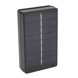 Solar Panel Battery Charger Charging Case Box 1W 4V for AA AAA 1.2V Batteries Outdoor Supplies - Front View