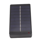 Solar Panel Battery Charger Charging Case Box 1W 4V for AA AAA 1.2V Batteries Outdoor Supplies - Rear View