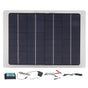 10W Solar Panel Charger Monocrystalline 18V 50A Dual USB with MPPT Controller Solar Panel Kit for Outdoor Car
