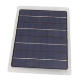 10W Solar Panel Charger Monocrystalline 18V 50A Dual USB with MPPT Controller Solar Panel Kit for Outdoor Car - Top-Down View