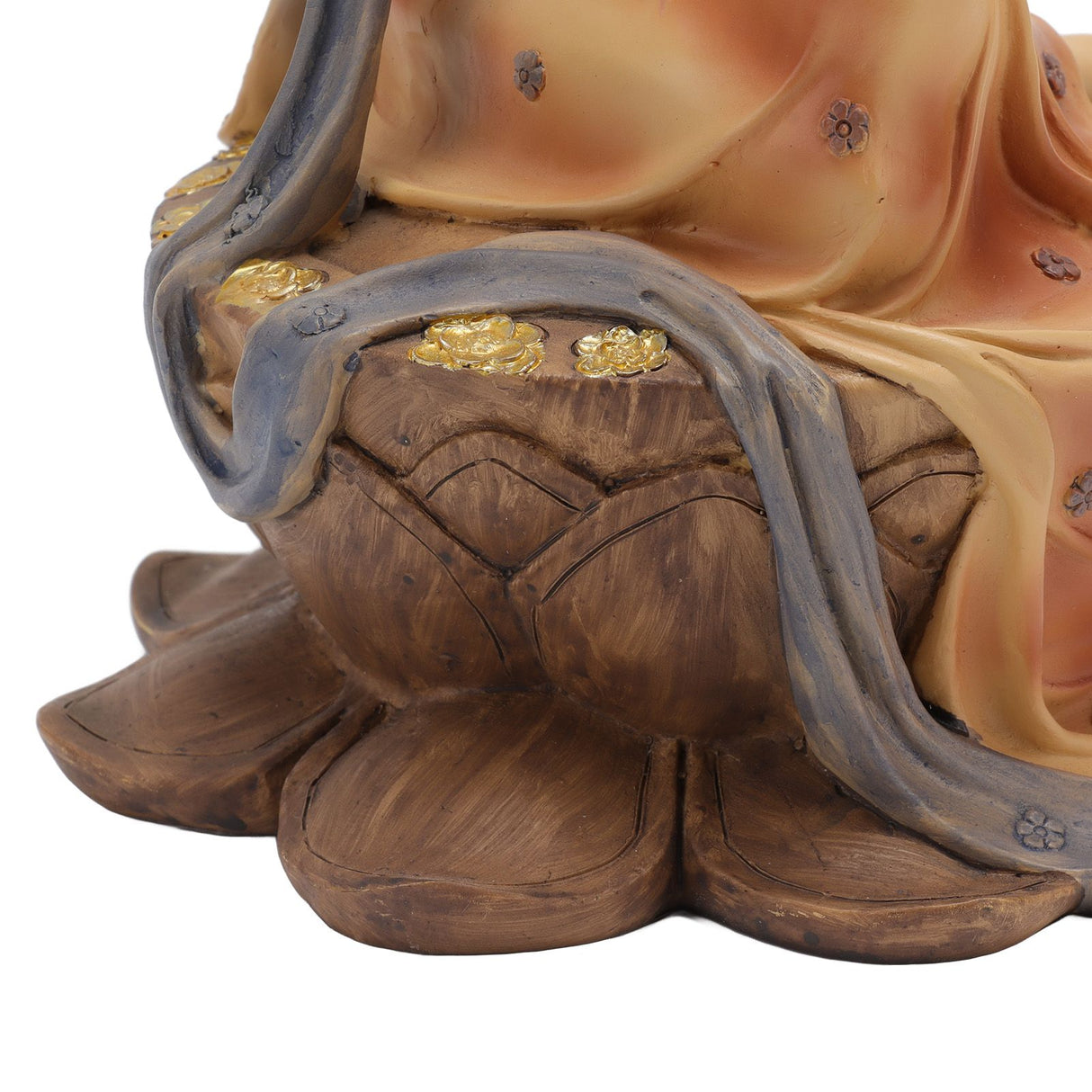 Resin Ancient Beauty Statue Chinese Style Classical Beautiful Women Figurine for Home Office Hotel Lotus