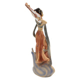 Resin Ancient Beauty Statue Chinese Style Classical Beautiful Women Figurine for Home Office Hotel Pipa