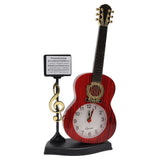Violin Alarm Clock Unique Appearance Innovative Alarm Clock for Home Living Room Desktop Decoration Gifts 2166B(height 24.2CM) - Front View