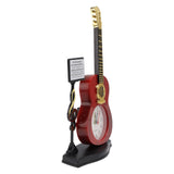Violin Alarm Clock Unique Appearance Innovative Alarm Clock for Home Living Room Desktop Decoration Gifts 2166B(height 24.2CM) - Rear View