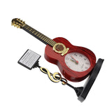 Violin Alarm Clock Unique Appearance Innovative Alarm Clock for Home Living Room Desktop Decoration Gifts 2166B(height 24.2CM) - Extra Image