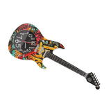 Guitar Wall Clock Simulation Time Accurate Guitar Clock Wall Decor for Home Dormitory Bedroom 5680 Guitar