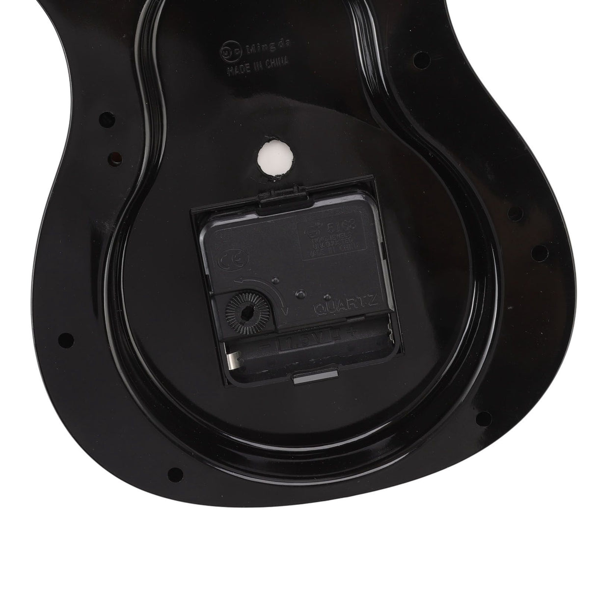 Guitar Wall Clock Simulation Time Accurate Guitar Clock Wall Decor for Home Dormitory Bedroom 5680 Guitar